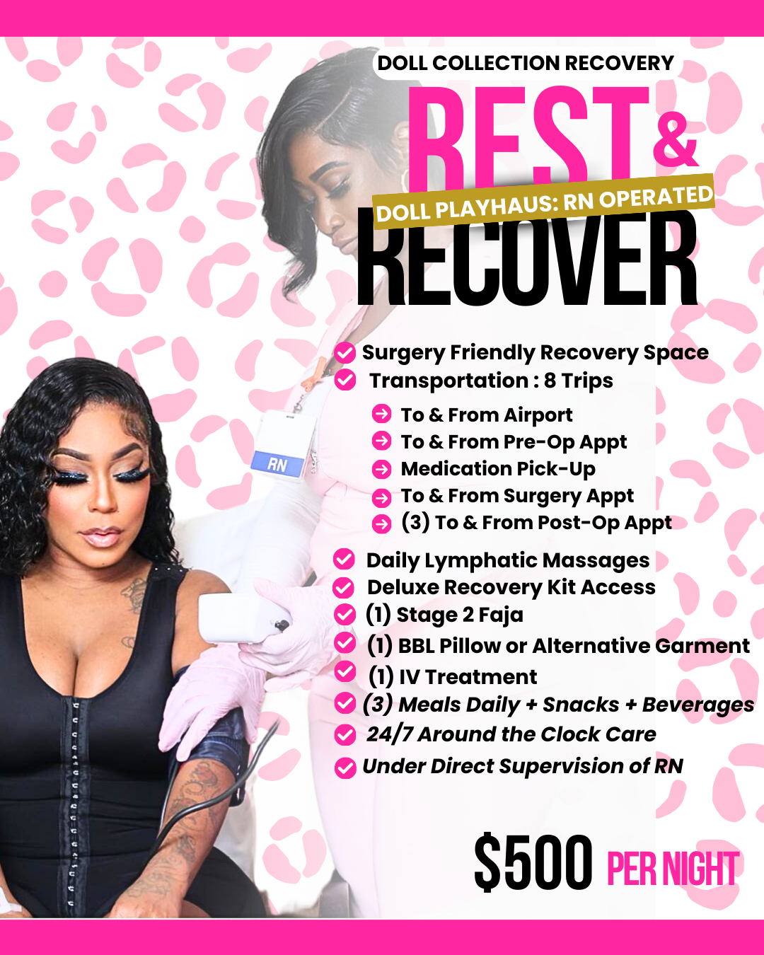 DOLL RECOVERY PLAYHAUS: RN OPERATED PACKAGES