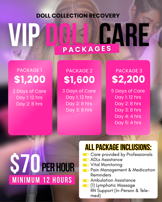 VIP DOLL CARE PACKAGES